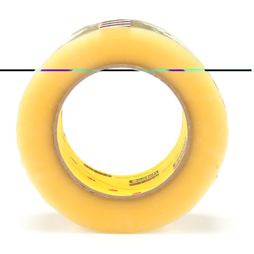 Ruban d'emballage Scotch 373, Adh&eacute;sif Thermofusible, 2,5 mils, 48 mm (2") x 100 m (328') Action Paper