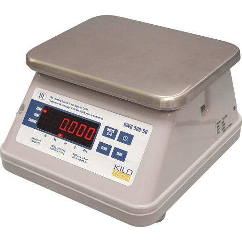 Kilotech Digital Bench Top Scale With Dual Display, 11 lbs. Cap., 0.005