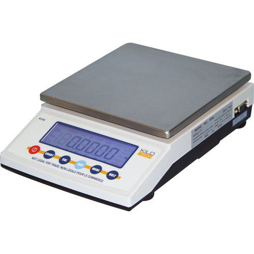Precision Scales, 5000 g Cap., 0.1 g Graduations Action Paper