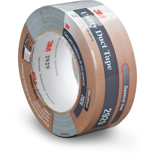 2929 Multi-Purpose Duct Tape, 6 mils, Silver, 48 mm (2") x 45.7 m (150') Action Paper
