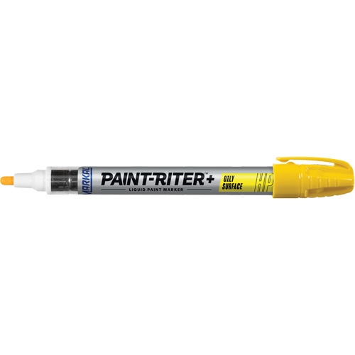 Paint-Riter&reg; + Oily Surface Marker, Liquid, Yellow Action Paper