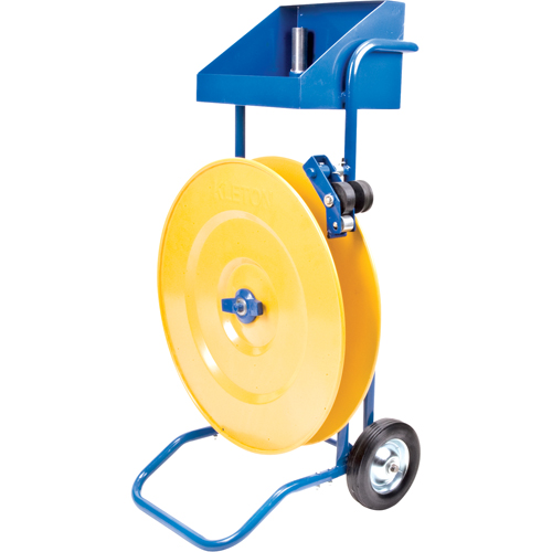 Distributeur de feuillards, Feuillard Polyester/Acier/Polypropyl&egrave;ne, Dia de noyau 16"/8", largeur de rouleau 3"/8"/6" Action Paper