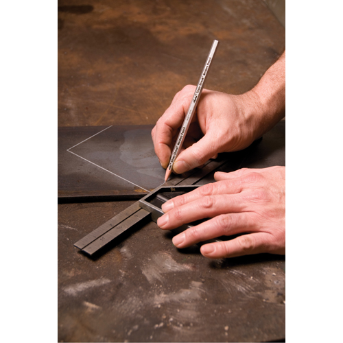 Silver-Streak&reg; Welders Pencil, Round Action Paper