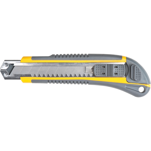 Knife ATK100, 18 mm, Carbon Steel, Rubber Handle Action Paper
