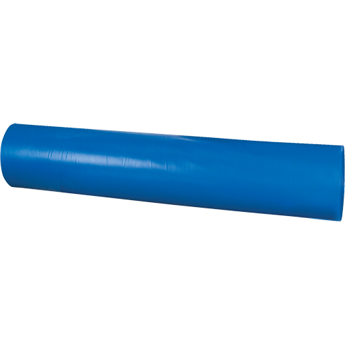 Feuille couverture, Bleu, 2.5' x 500' x 6 mils Action Paper