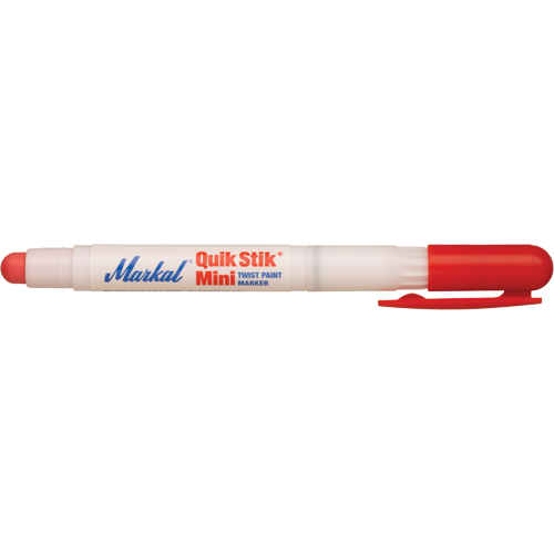 Mini marqueur de peinture Quik Stik, B&acirc;ton plein, Rouge Action Paper