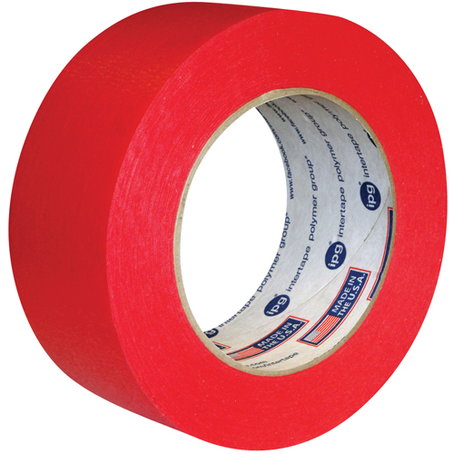 Rubans-cache color&eacute;s de cat&eacute;gorie utilitaire, 24 mm (1") x 55 m (180'), Rouge Action Paper