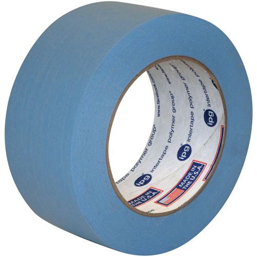 Utility Grade Coloured Masking Tape, 18 mm (3/4") x 55 m (180'), Light Blue Action Paper