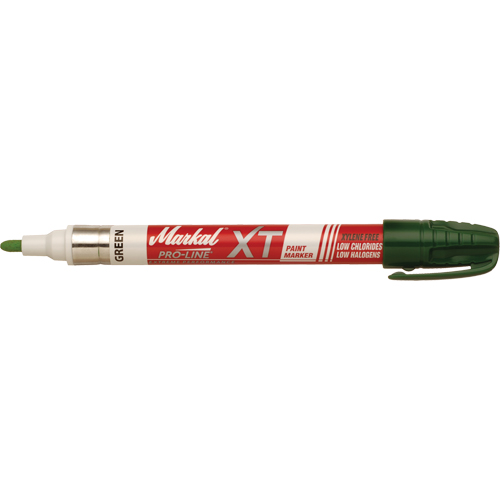 Pro-Line&reg; XT Paint Marker, Liquid, Green Action Paper