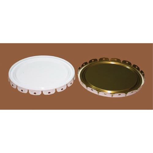 Seau avec couvercle, M&eacute;tal, 20 L Action Paper