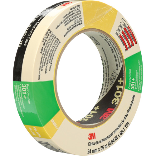 Ruban-cache performance 301+, 24 mm (1") x 54,8 m (180'), Jaune Action Paper