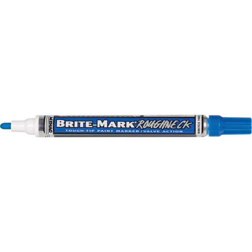 Marqueur RoughNeck Brite-Mark, Liquide, Bleu Action Paper