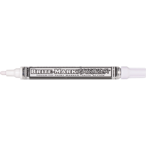 Brite-Mark&reg; RoughNeck Marker, Liquid, White Action Paper