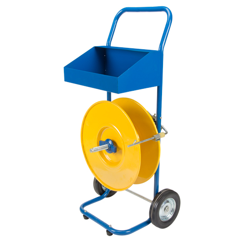 Distributeur de feuillards, Feuillard Polyester/Polypropyl&egrave;ne, Dia de noyau 8", largeur de rouleau 8" Action Paper