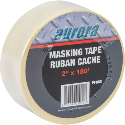General Purpose Masking Tape, 48 mm (2") x 55 m (180'), Beige Action Paper