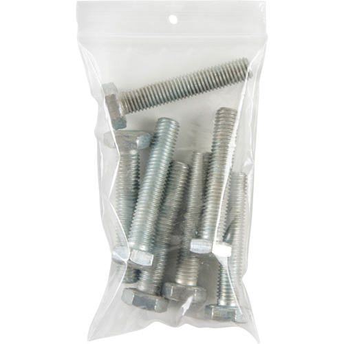 Poly Bags, Reclosable, 5" x 3", 4 mils Action Paper