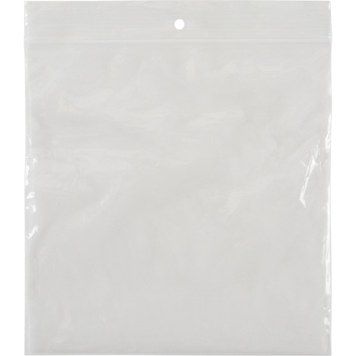 Sacs en poly, Refermable, 6" x 6", 2 mils Action Paper