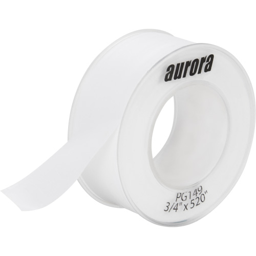 Teflon&reg; Sealing Tape, 520" L x 3/4" W, White Action Paper
