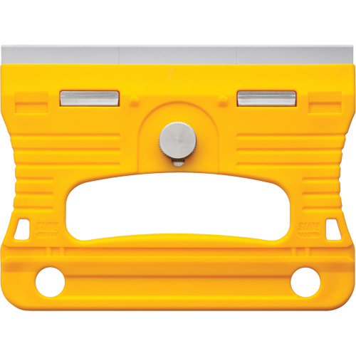 Glass Scraper Action Paper