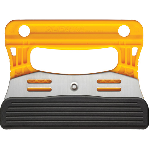 Glass Scraper Action Paper