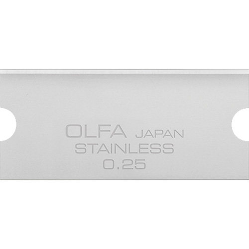 Glass Scraper Replacement Blades, Single Style Action Paper