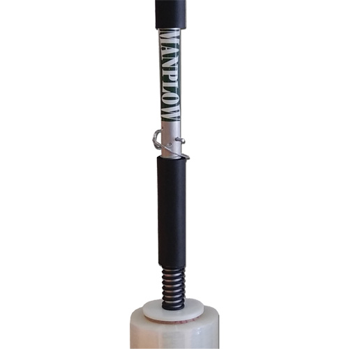 Short Handle Stretch Wrap Dispenser, Fits Rolls 12"-18" Action Paper