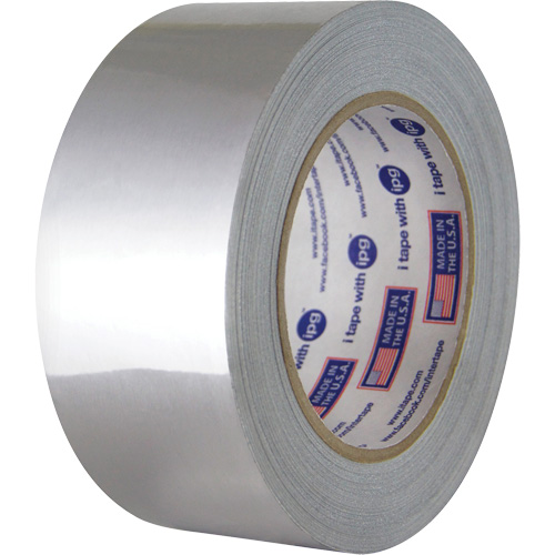 Silver Aluminum Foil Tape, 3 mils Thick, 25.4 mm (1") x 54.86 m (180') Action Paper
