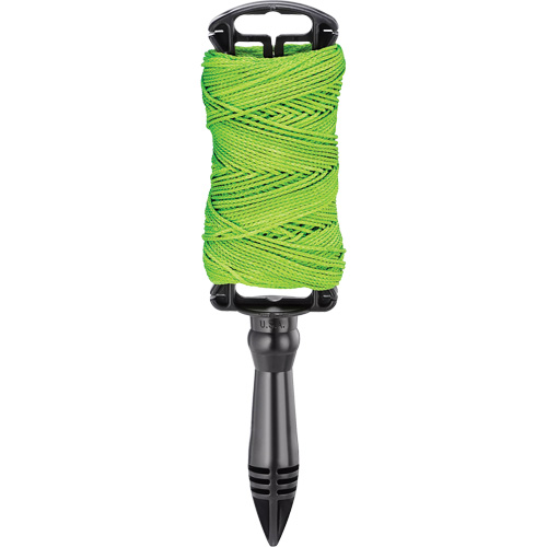 Ligne tress&eacute;e de remplacement avec bobine, 250', Nylon Action Paper