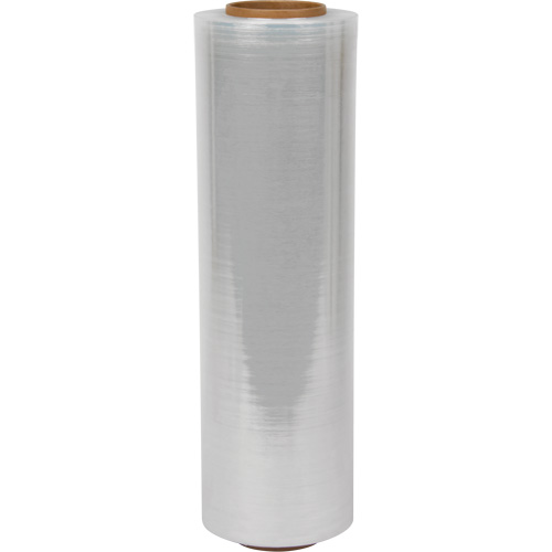 Stretch Wrap, Cast, 80 Gauge (20 micrometers), 18" x 1500' Action Paper
