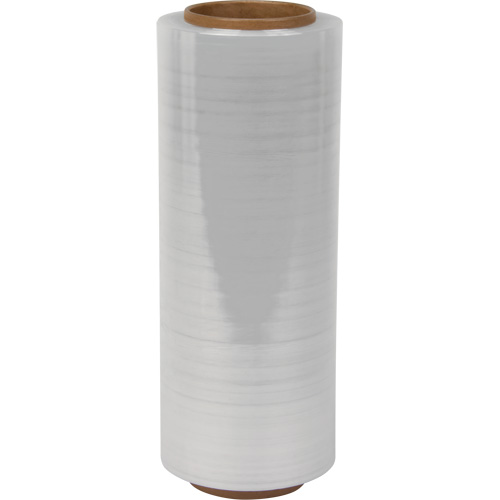 Stretch Wrap, Cast, 50 Gauge (13 micrometers), 12" x 1500' Action Paper