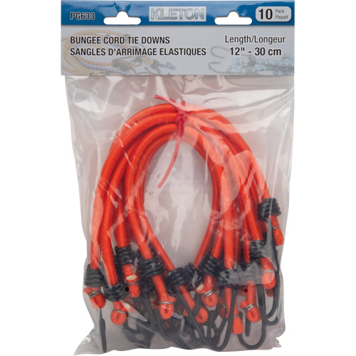 Bungee Cord Tie Downs, 12" Action Paper