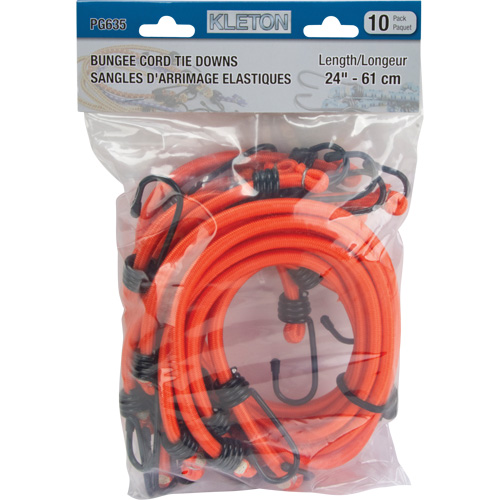 Bungee Cord Tie Downs, 24" Action Paper