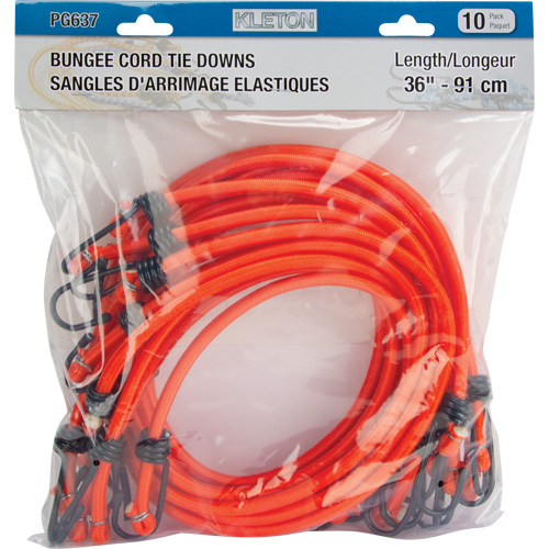 Bungee Cord Tie Downs, 36" Action Paper