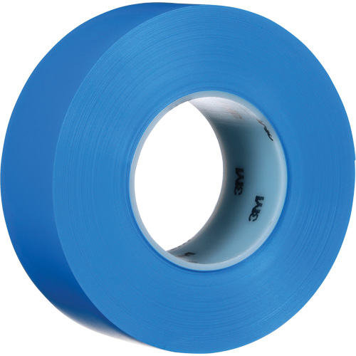 Ruban de marquage de planchers durable 971, 2" x 108', Vinyle, Bleu Action Paper