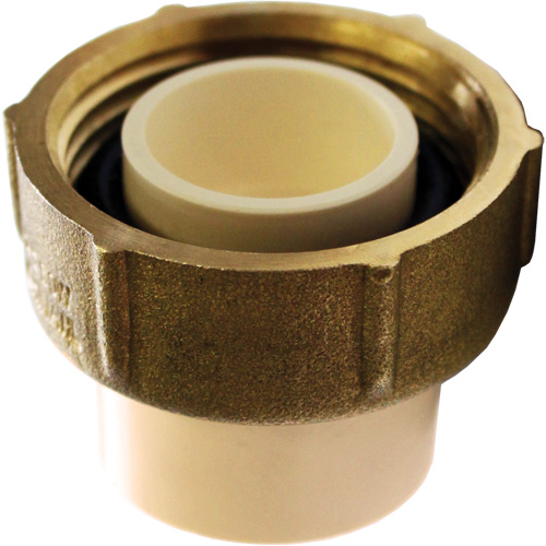 Water Meter Box Adapter, 3/4" x 1" Dia., CPVC Action Paper