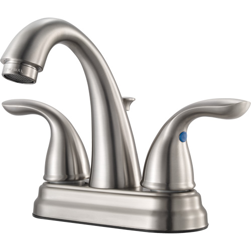 Pfirst Series Centerset Bathroom Faucet Action Paper