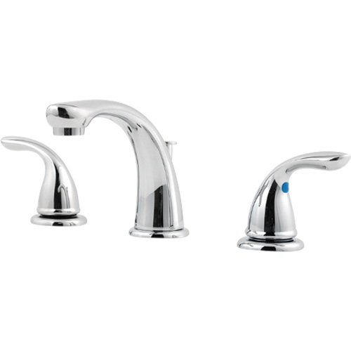 Pfirst Series Widespread Bathroom Faucet Action Paper