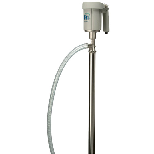 EFS-40 Drum Pump Kit with S1 Motor, Stainless Steel, 17 GPM Action Paper