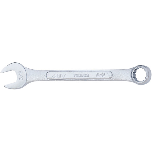 Raised Panel Combination Wrench, 3/8", Chrome Finish Action Paper