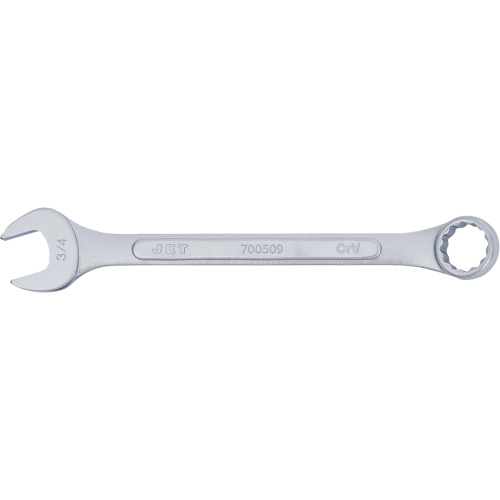 Combination Wrench, 3/4", Chrome Finish Action Paper