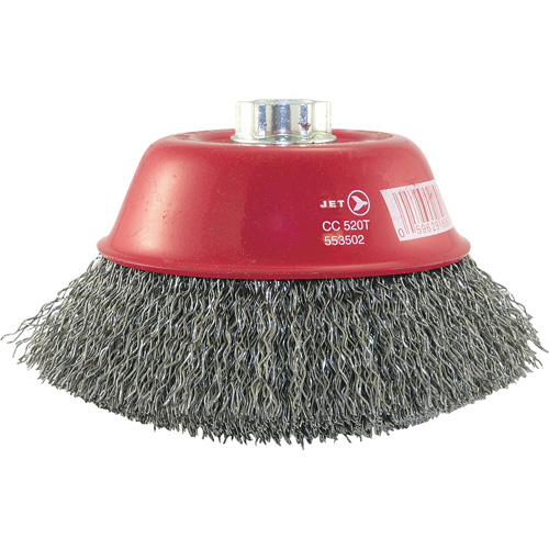 Brosse-boisseau &agrave; fils cr&ecirc;p&eacute;s en acier Action Paper