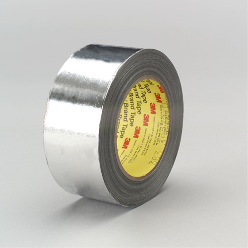 Ruban en pellicule aluminium/tissu de verre, 12 mm (1/2") la x 33 m (108') lo Action Paper