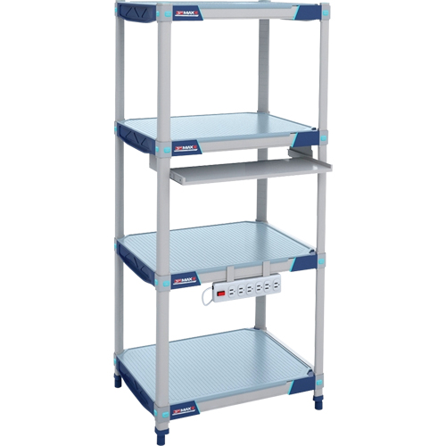 MetroMax i&reg; Shelves, 24" W x 18" D, 800 lbs. Capacity Action Paper