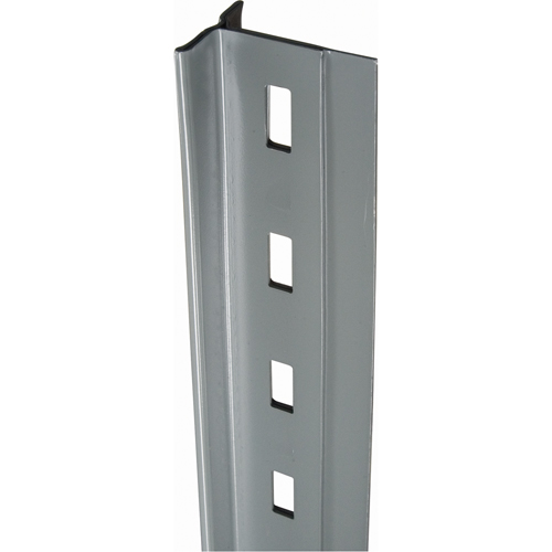 Montant en T pour rayonnage enclenchable Interlok, Acier, Hauteur 124" Action Paper