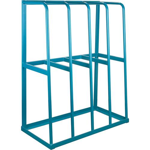 Bar Storage Racks - Vertical Bar Racks, Vertical, 48" W x 24" D x 60" H, 3000 lbs. Cap. Action Paper