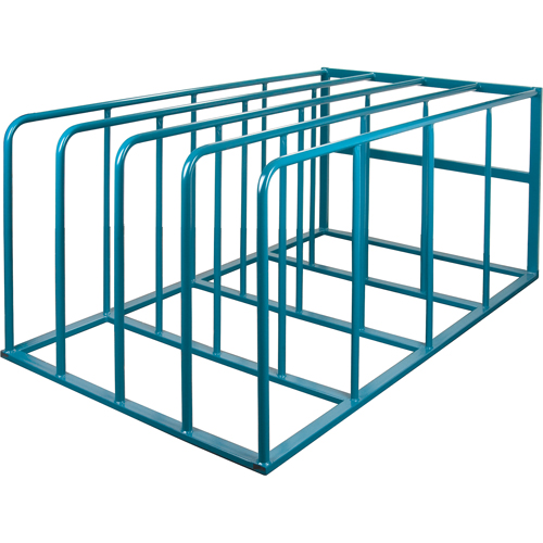 Standard Vertical Sheet Racks, 84" W x 50" D x 36-3/4" H, 4000 lbs. Capacity Action Paper