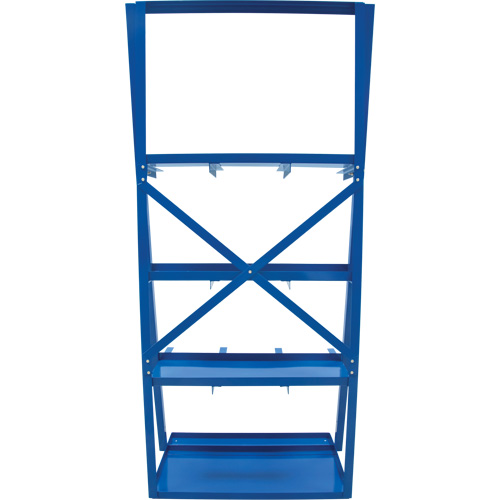 Bar Storage Rack, Vertical, 3 Levels, 36" W x 24" D x 84" H, 3000 lbs. Cap. Action Paper