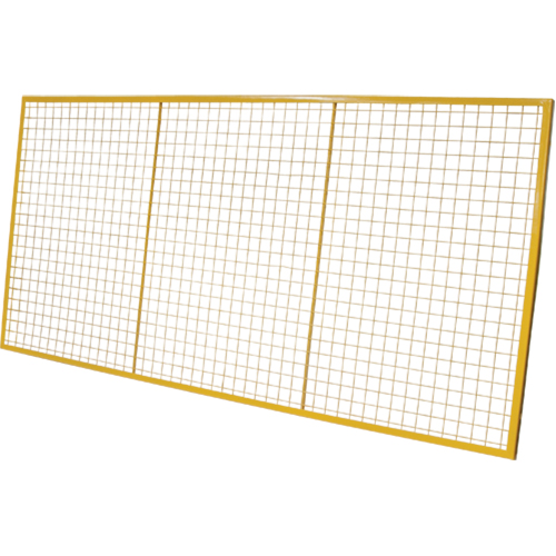 Grilles de protection arri&egrave;re pour palettier, 108" la x 48" h, Ferrures de 6" Action Paper