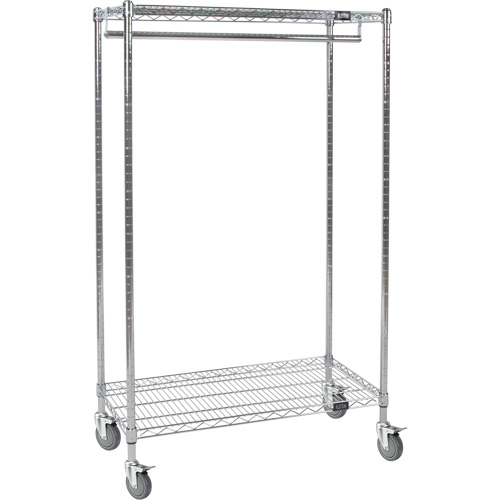 Wire Garment Rack Action Paper