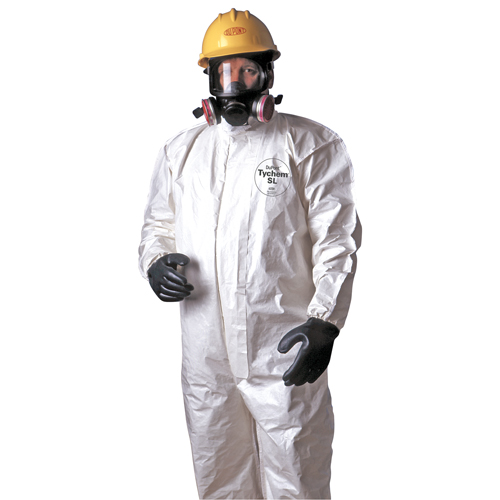 Combinaisons Tychem 4000, Grand, Blanc Action Paper